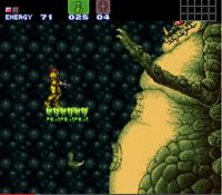 une photo d'Ã©cran de Super Metroid sur Nintendo Super Nes